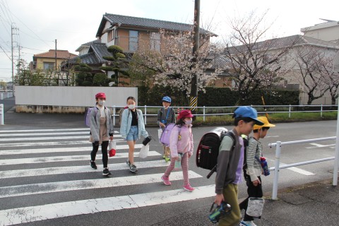 登校の様子