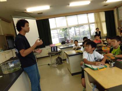 見つけた生き物についてのお話