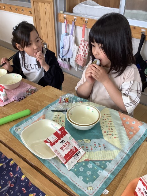 おいしく食べています！