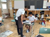 筆を動かす練習①