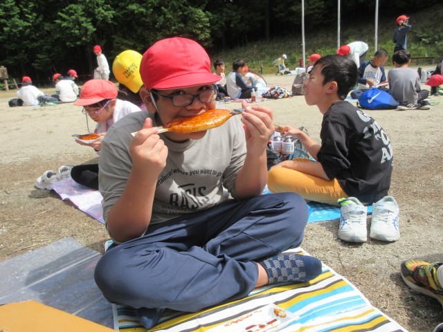 五平餅を作ったよ