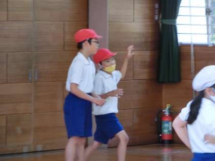 タッチされて凍ったところ