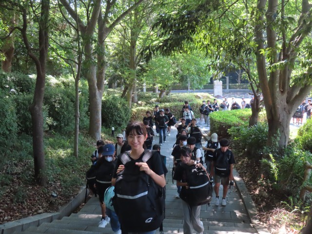 美浜に到着