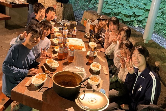 おいしいカレーいただきます！