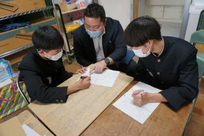 朝の学習・質問タイム